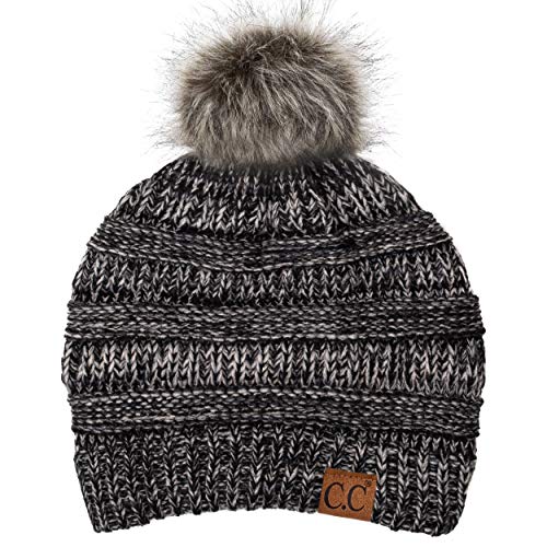 Image of Cambridge Select Thick Slouchy Knit Oversized Beanie Cap Hat