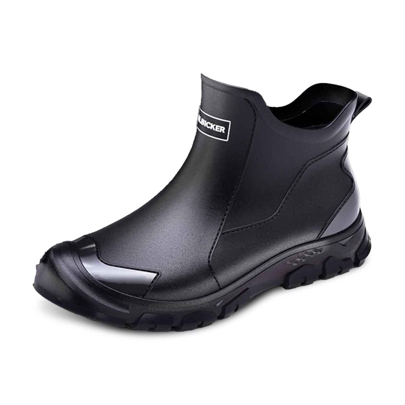 Genérico Suave y Ligero Botas de Agua Trabajo Hombre Impermeable Antideslizante Adecuado para Días Lluviosos y Ambientes Húmedos 38-46EU/2026
