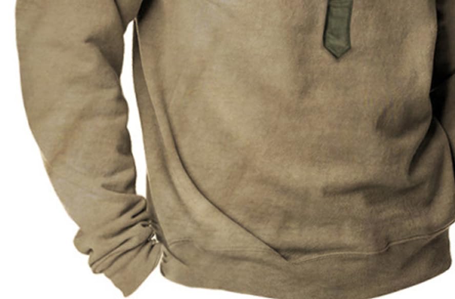 IVERIRMIN Men's Military Tactical Button Down Sweatshirt Causal Henley Long Sleeve Shirts Retro Streetwear Outdoor Pullover4