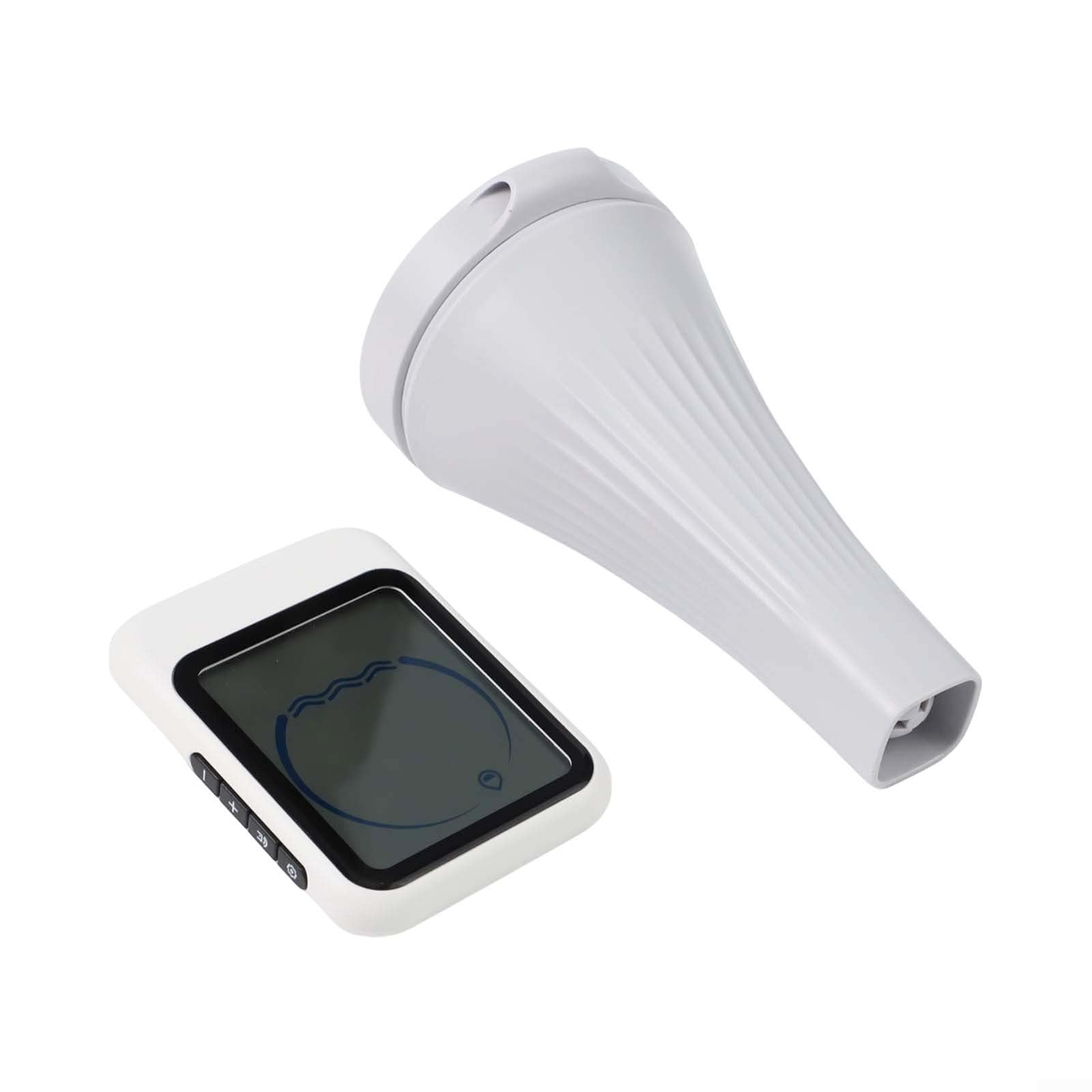 Termometro da piscina senza fili IP68 con design galleggiante per un monitoraggio accurato della temperatura dell'acqua dall'interno fino a 100 m di portata visualizza Celsius e Fahrenheit