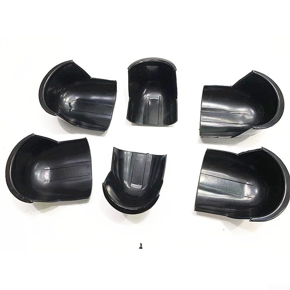 Forros de Goma para Bolsillos de Billar 6 Piezas Duraderos