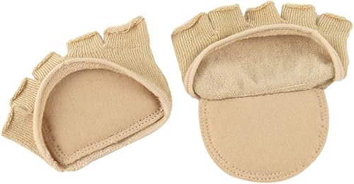 Exceart 1 par de calcetines de metatarso sin mostrar cinco dedos del pie sin talón para mujeres y hombres