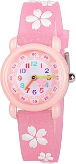 Kids Watches 3D Cute Cartoon Waterproof Silicone Children Toddler Wrist Watches Time Teacher Gifts for 3-10 Ages Girls Boys Little Child