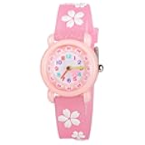 Venhoo Kids Watches 3D Cute Cartoon Waterproof Silicone Children Toddler Wrist Watches Time Teacher Gifts for 3-10 Ages Girls Boys Little Child