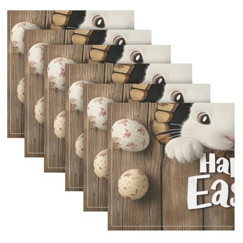 Servilletas de tela 20 x 20 pulgadas pack 6 poliéster miniatura 2