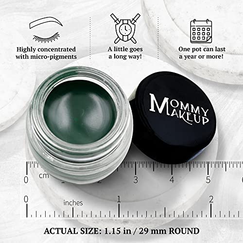 Mommy Makeup Delineador Gel Waterproof Mate 0.14 oz miniatura 6