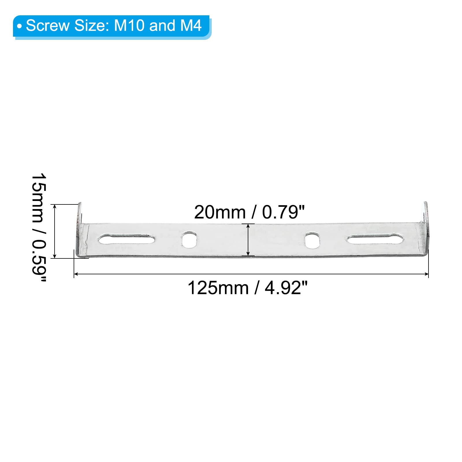 Plaque De Fixation Pour Lustre/plafonnier 125mm - Support Barre Transversale, Marque Uxcell