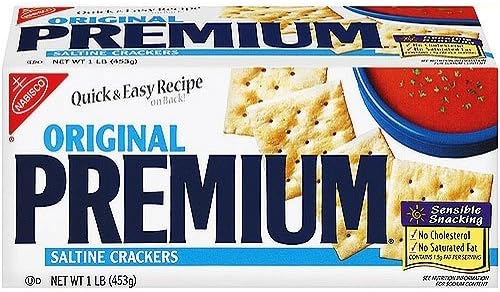 Nabisco Premium Original Saltine Crackers, 16 Oz.