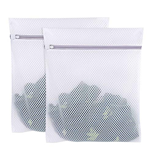 Lista de Bolsas para lavar ropa de esta semana. 48 Bolsa de lavandería de malla extragrande, paquete de 2 bolsas de lavado de ropa delicadas de poliéster con cremallera, apta para lavadora y secadora, bolsa de lavandería para...