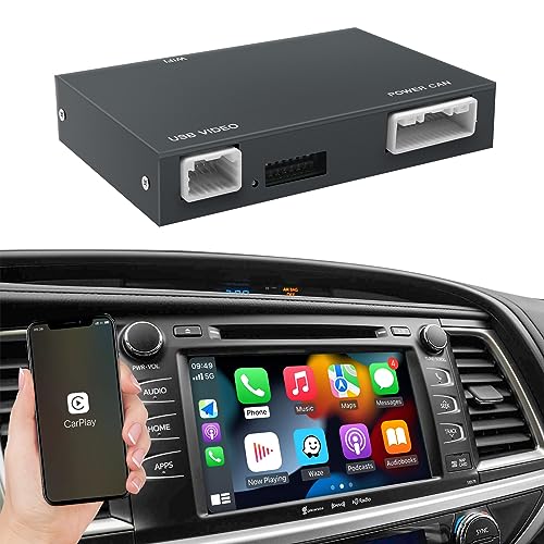 autoabc Wireless Carplay/Android Auto Adapter for Toyota with Entune2.0 2014