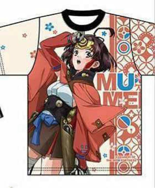 Amazon.co.jp: 甲鉄城のカバネリ 無名 フルグラフィック Tシャツ