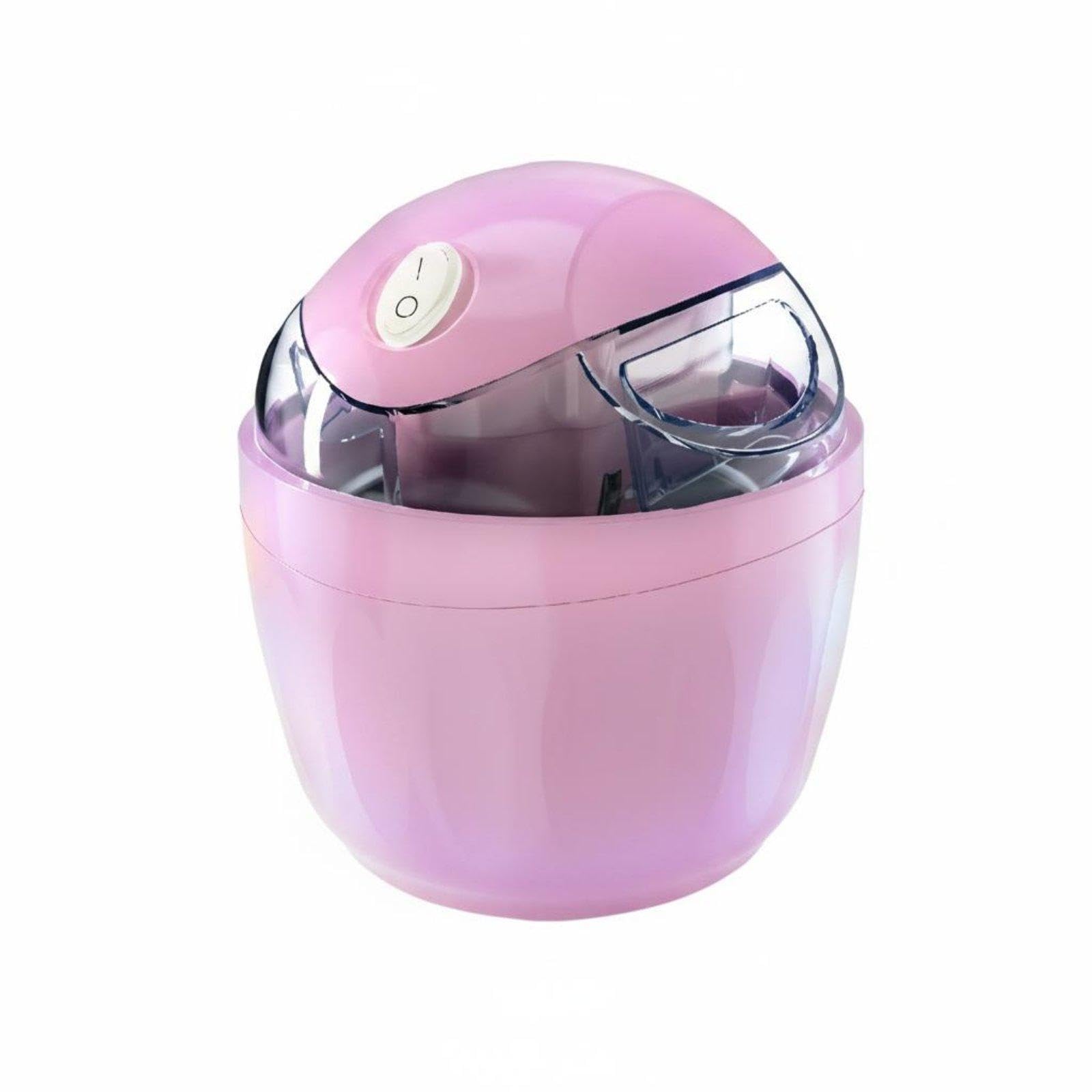 Automatic Ice Cream Maker Powered Ice Dessert Machine Child Lock Chilled Dessert Maker for Families, Kids, Home Kitchen Light Pink 500ML-image-40