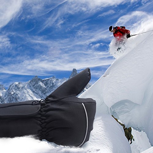 Rabbitroom Winter Electric Heated Gloves Battery Power Heating Gloves Touchscreen Texting Warm Thermal Gloves For Hiking Skiing Hunting Hand Warmer (4.5V-Gloves) #TOP7
