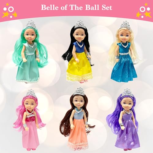 The New York Doll Collection B335 Little Dolls Set With Mini Princess Dolls thumb #1