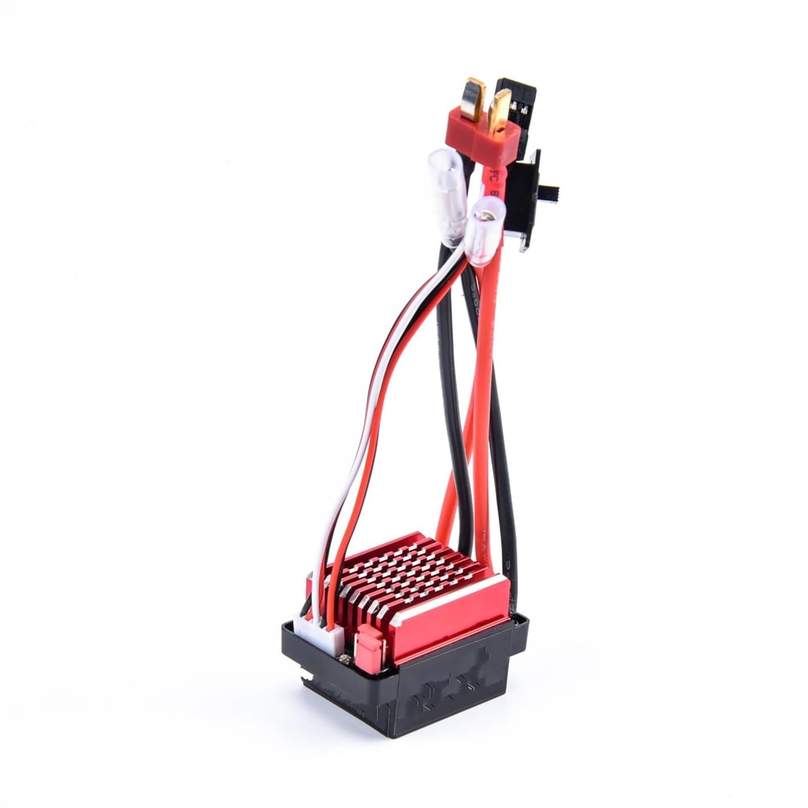 Veicolo ESC RC Per TRX Per TRX4 Per TRX6 D90 Per HSP Per Redcat 1/10 60A Brushed ESC Regolatore Di Velocità Elettrico 6V/2A BEC RC Auto 4WD Camion Monster Crawler(T Plug)