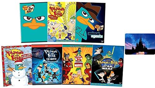Phineas and Ferb: Disney TV Series and Movie Including Mission Marvel and Star Wars Episodes 7 DVD Collection plus Bonus Poster and Comic image 3
