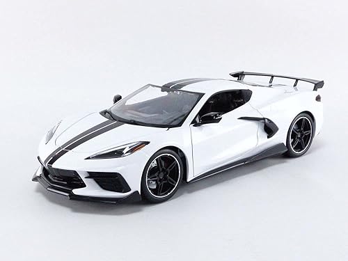 Maisto 31455W Coche miniatura coleccionable, color blanco