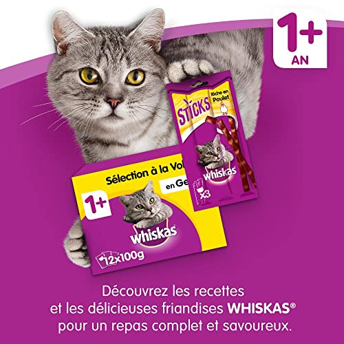 Whiskas Croquettes im Huhn für Katzen sterilisiert