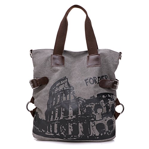 Sac à bandoulière en toile robuste pour femme évitant le mal de dos au quotidien