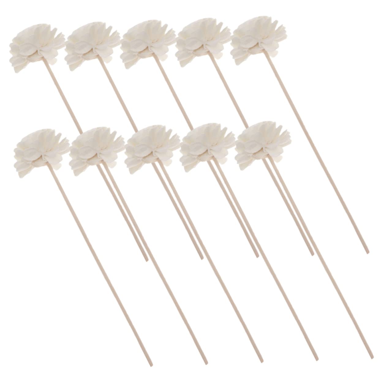 PRETYZOOM 50stücke Rattan Diffuser Sticks Für Aromatherapie Duftstäbchen Für Ätherische Öle Natürliche Raumdüfte Ergänzung Für Zuhause Büro Und Yoga-räume