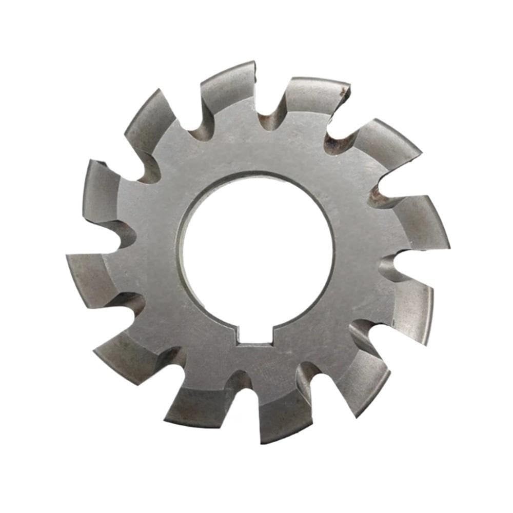 Modulus Degrees Disc Spur Gear Milling Cutter M1-M10, PA20 Involute HSS Gear Cutter for Cuts Wood 1pc(M6*5)