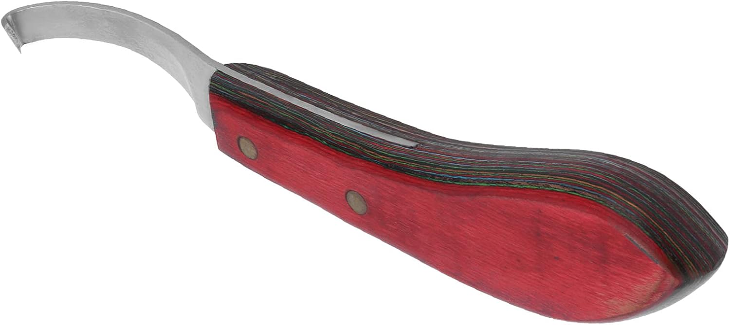 Geriop Curved Hoof Knife, Hoof Trimmer Hoof Cleaning Tool for Farrier : Pet Supplies
