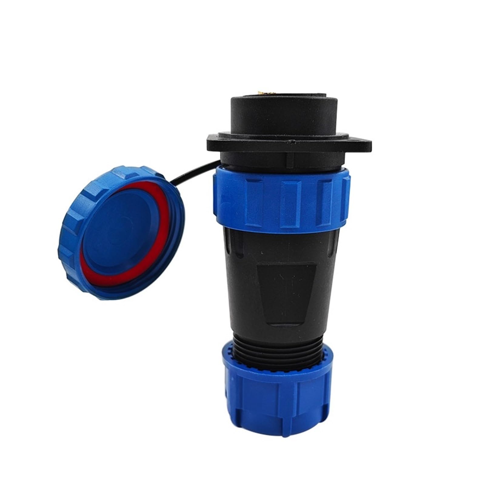 Conector SP28 IP68 de 12 pines ideal para iluminación exterior de jardines