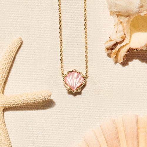 Kendra Scott Brynne Shell Short Pendant Necklace, Fashion Jewelry for Women3