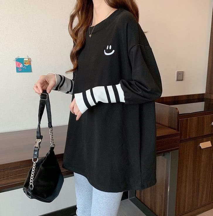 KANGGUI レディース長袖Tシャツ カジュアルな日常着
