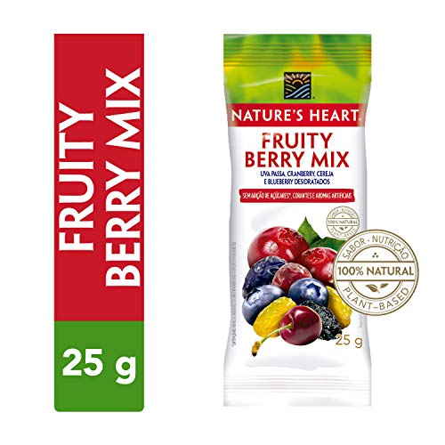Snack Natures Heart Fruity Berry 25g