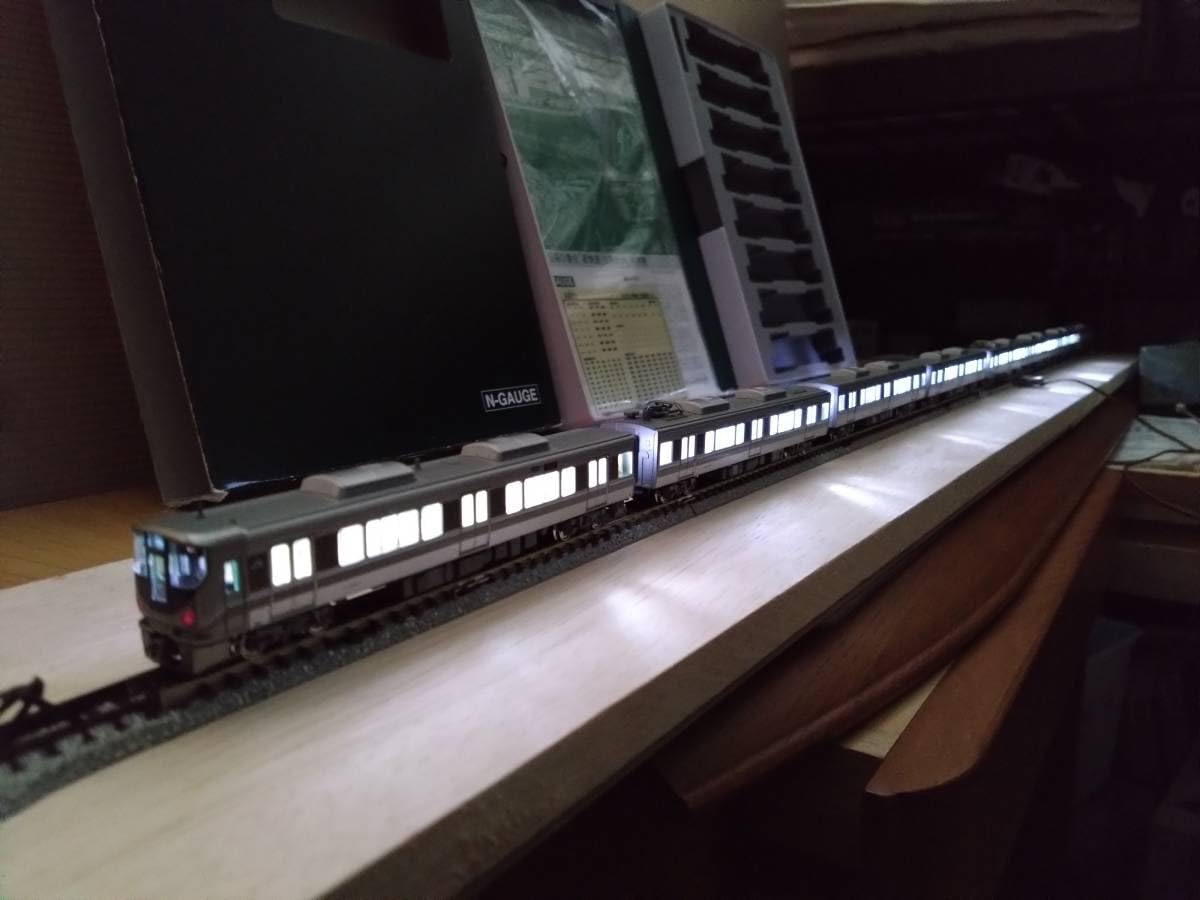 KATO225系新快速8両セット室内灯付き 室内灯付き】225系100番台 新快速 8両 KATO Nゲージ 鉄道模型