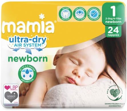 ALDI Mamia Newborn Nappies Size 1