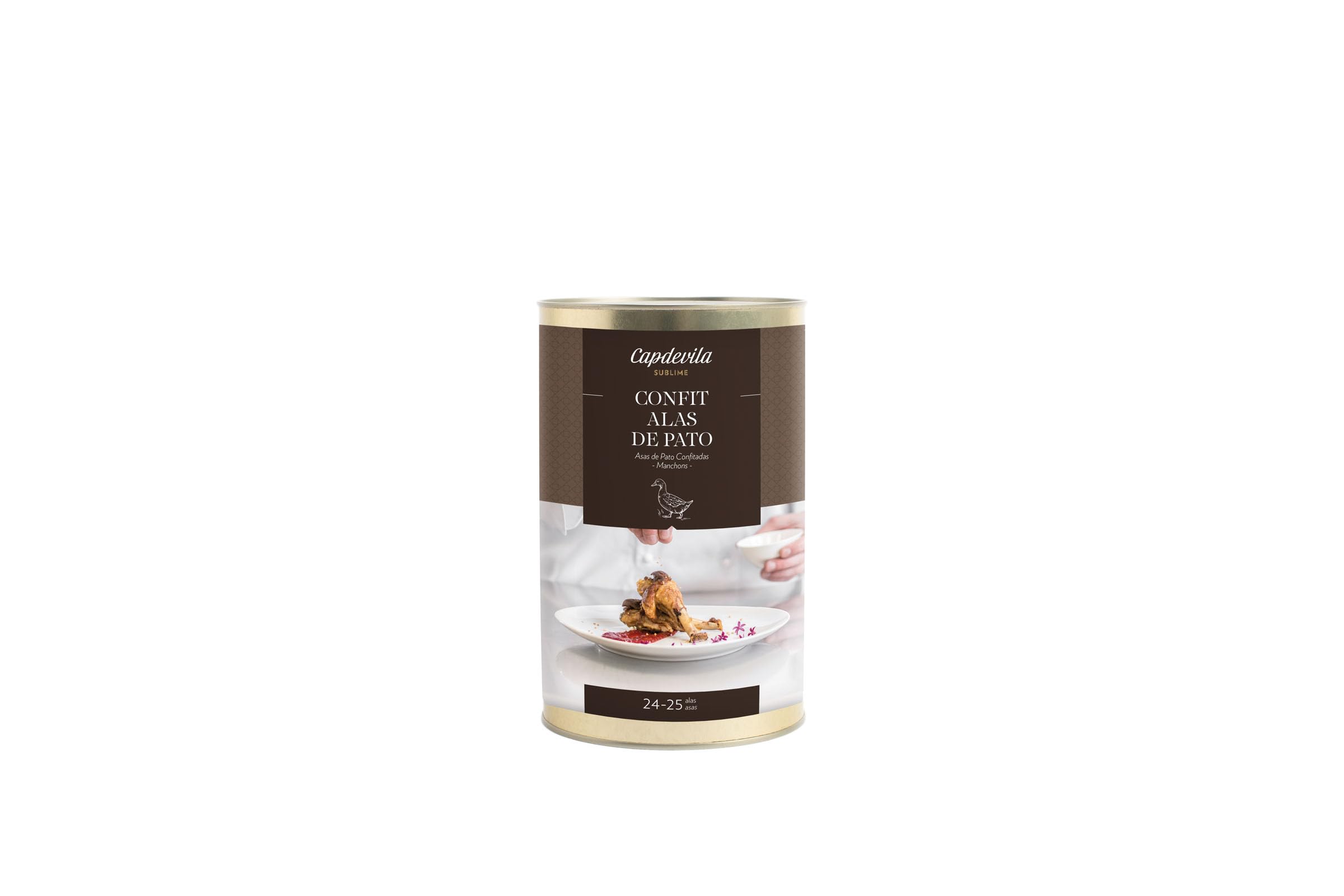 Pack 3 Confit Alas de pato- Manchons 24-25 Unidades