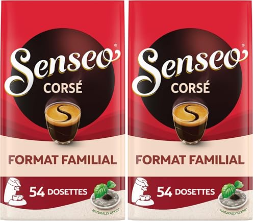 Senseo Café 54 Dosettes Corsé (Lot de 2)