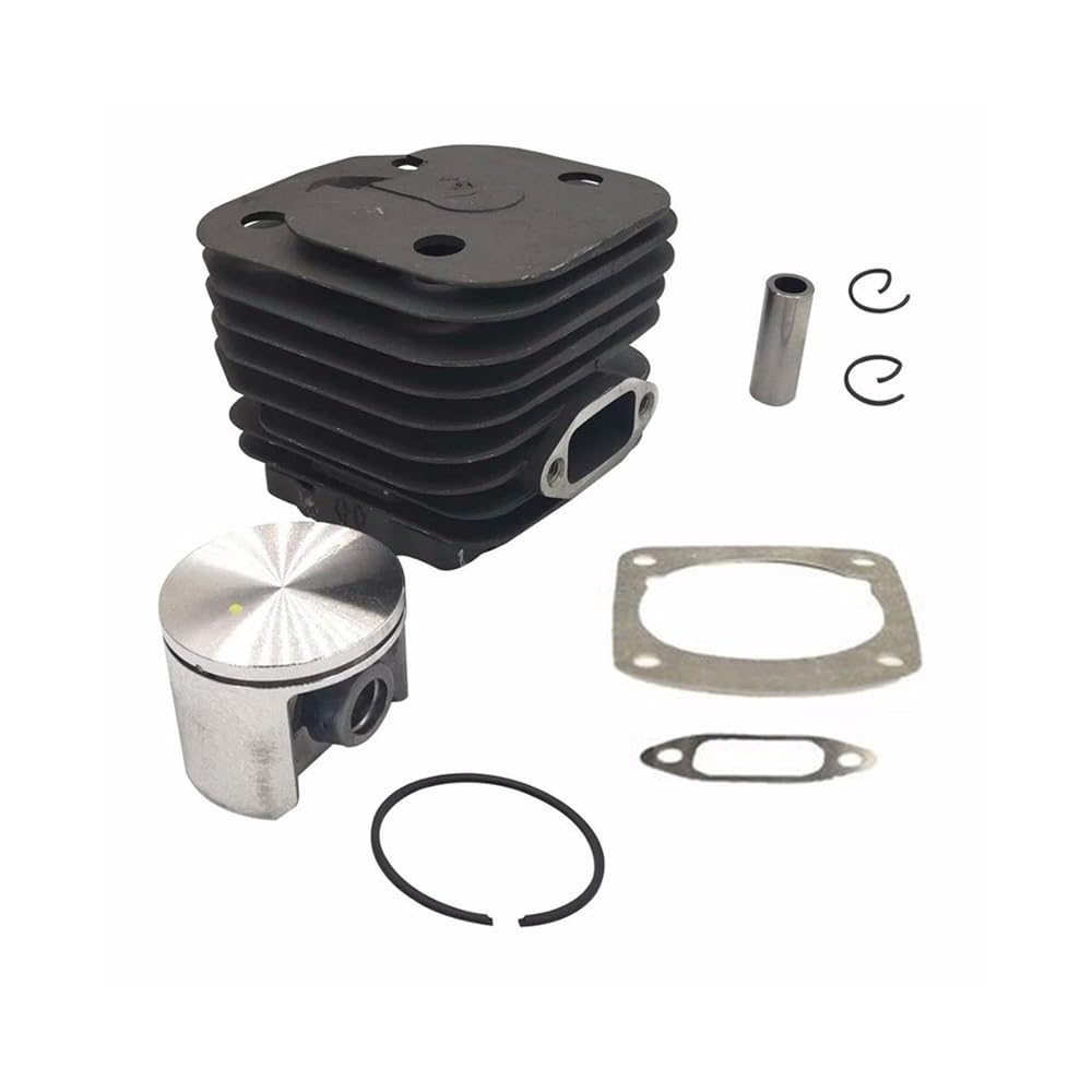 Srxbkc One Color 48Mm Cylinder Piston Kit Compatible With 61 Chainsaw Includes Pins Clips And Piston Components Replacement Parts