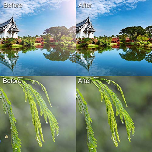 image for SIOTI 49mm Lens Hood, Matte Treatment Inside, Aluminum Material, Compa