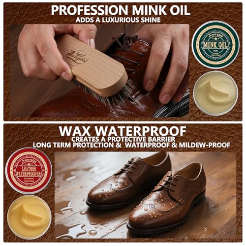 Awaydol 11 PCS Leather Care Kit