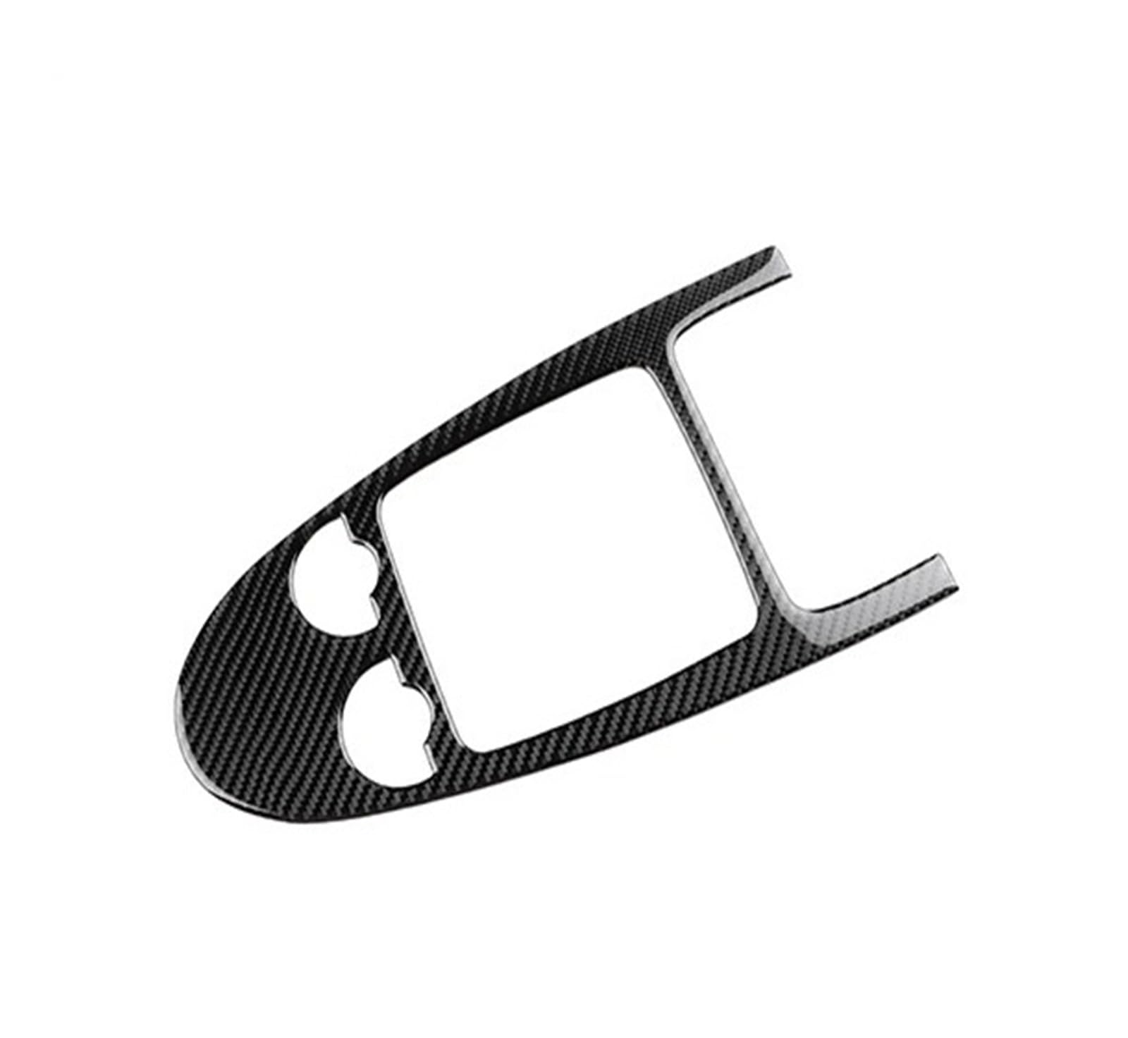 Car Interior Moulding Trim for Benz for SLK R171 2004-2010 Car Central Control Gear Shift Real Soft Carbon Fiber Trim Sticker Interior Accessories(Black LHD RHD)