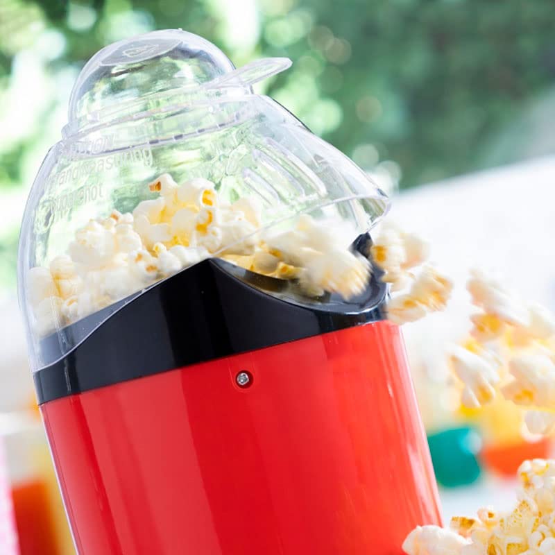 SHOP-STORY - POPCOT: Macchina Pop-Corn Casa Aria Calda con Coperchio Dosatore Compatto e Design