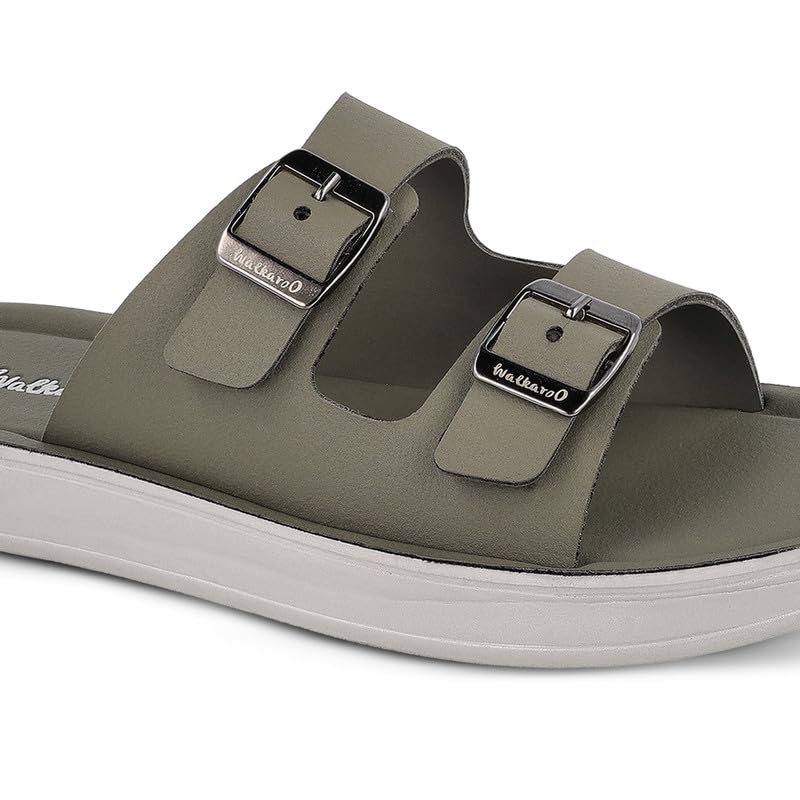 Image of WALKAROO Sandal For Womens|Trendy|Light Weight and Comfortable|Soft Footbed|WL7554 | daily wear footwear