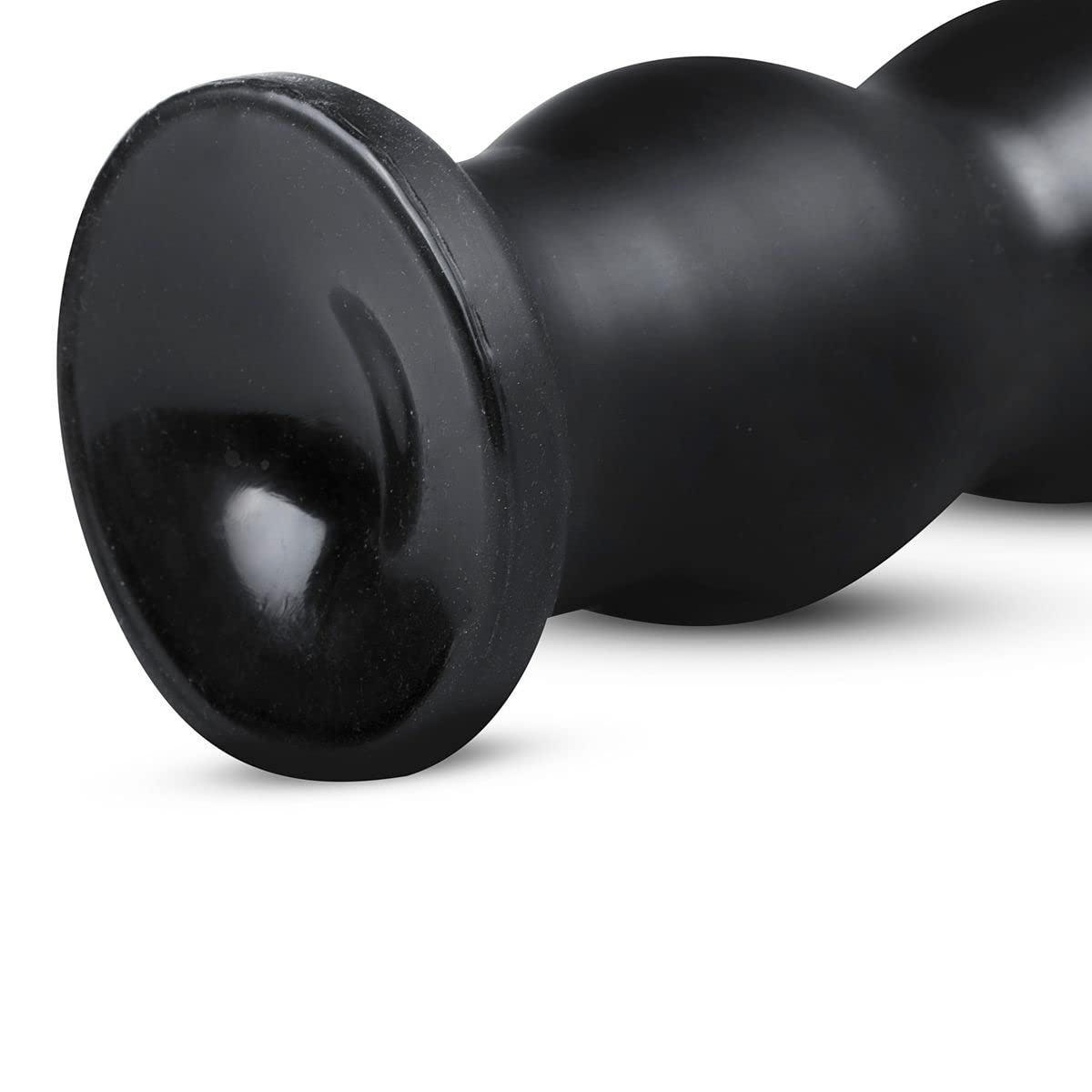 BUTTR Tactical III Buttplug (Ø 7,00 cm) Con un Snsacional Diseño de Triple Ondulación y Base Plana Ancha - Enchufe Anal Enorme XXL para el Usuario Experimentado, Suave, Flexible, Burbuja