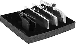 Lupa tipo de óculos, lupa de faixa de cabeça, ampliação de 1,5 x 2,5 x 3,5 x, clipe, intensidades variáveis, lupas para óculos