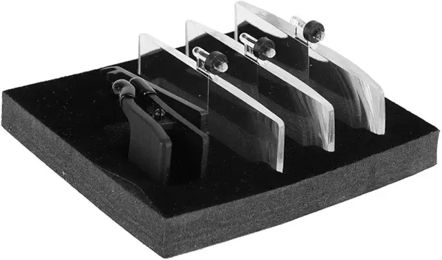 Loupe à Clipser sur Lunettes - Lupenclip Brille avec Lumière 1,5x 2,5x 3,5x