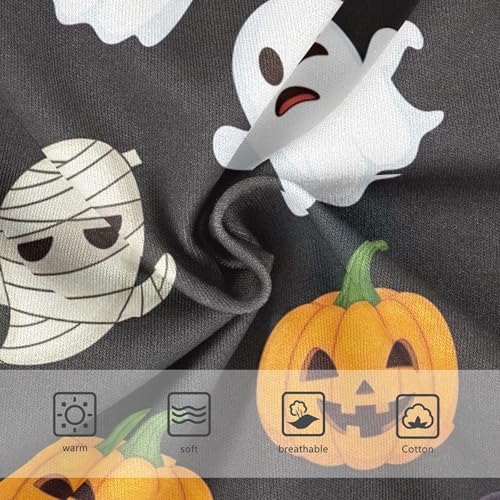 Cute Cartoon Halloween Pumpkins Black Little Girl Panties Girls Underwear Toddlers Cotton Fancy Briefs Girls Undies 2t3