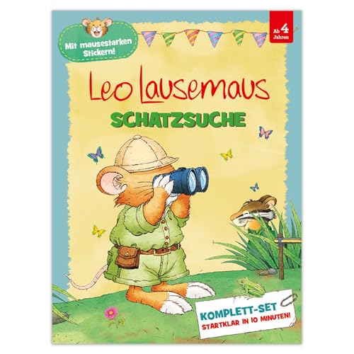 Leo Lausemaus - Schatzsuche Komplett-Set: Startklar in 10 Minuten:...