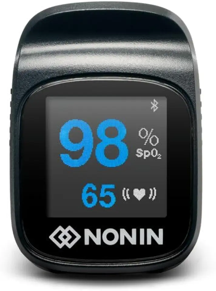 Nonin TruO2 OTC Pulse Oximeter Model 3250 FDA-Cleared, Over-The-Counter Medical Grade Wireless Fingertip Pulse Oximeter