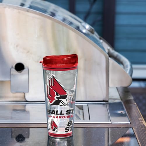 Image of Rico Industries NCAA College Double Wall Mayhem 16oz Or 20oz Tritan Tumbler W Lid