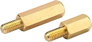 Amazon.com: IOFIT 30/20/5 Pcs Single-Ended Hexagonal Copper Column M2 ...