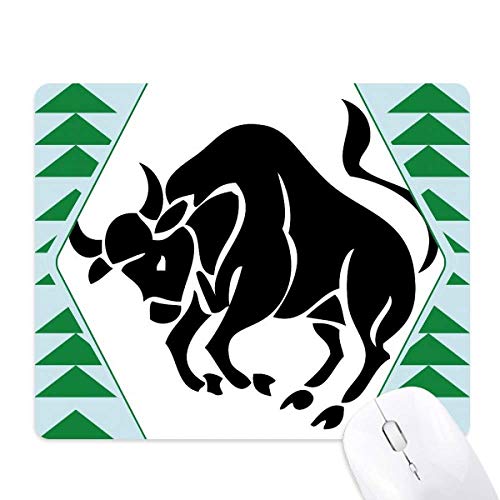 Tapis de souris zodiaque Taureau motif sapin vert le cadeau idéal pour un proche passionné