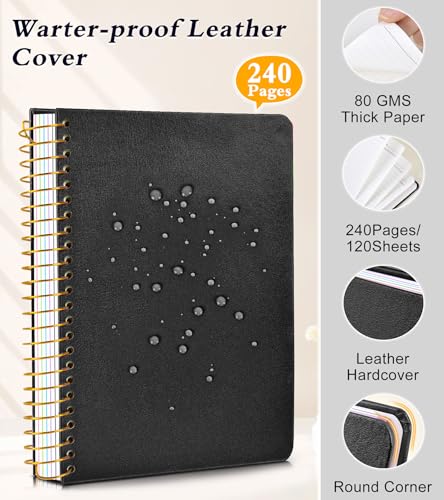 Carnet à spirales avec intercalaires de poche pour ne plus perdre vos documents - 6